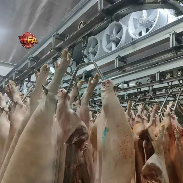 WFA Complete Pig Slaughtering Line Cattle Abattoir Equipment Small Meat Processing Plants Sheep Slaughterhouse Machinery Design