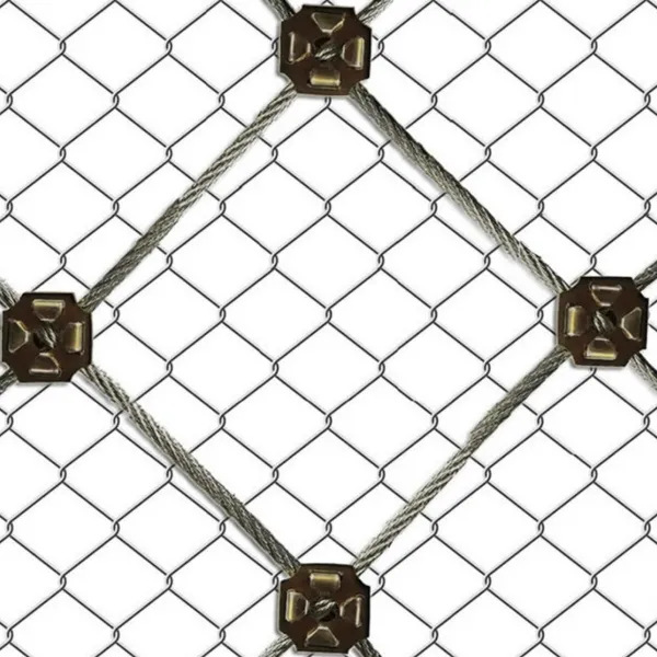 Rockfall Barrier Slope Retaining Net for Mining Sites 3.5mm Wire 150x150mm Opening photo-5