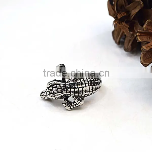 Express Jewelry Punk Stainless Steel Jewelry Handmade Men's Silver Ring photo-4