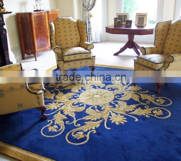 High Quality 3.5LB to 13LB Wool Viscose Bamboo Silk Handtufted Carpets photo-3