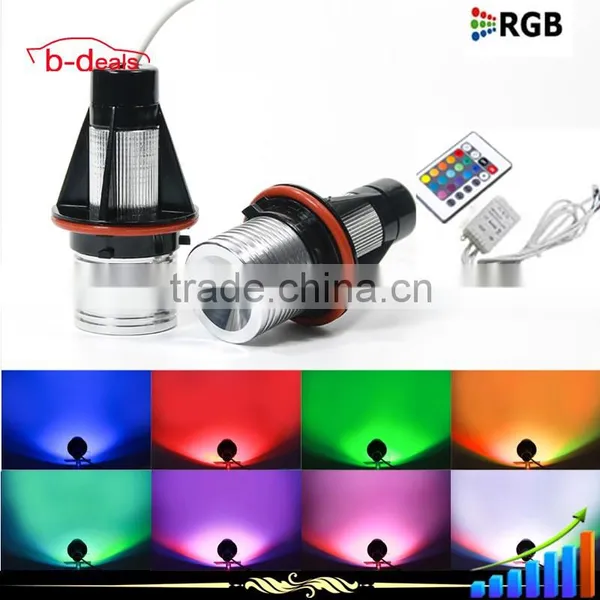 12V E39 5W RGB Marker Rgb Color Led Angel Eyes for Bmw E60 photo-2
