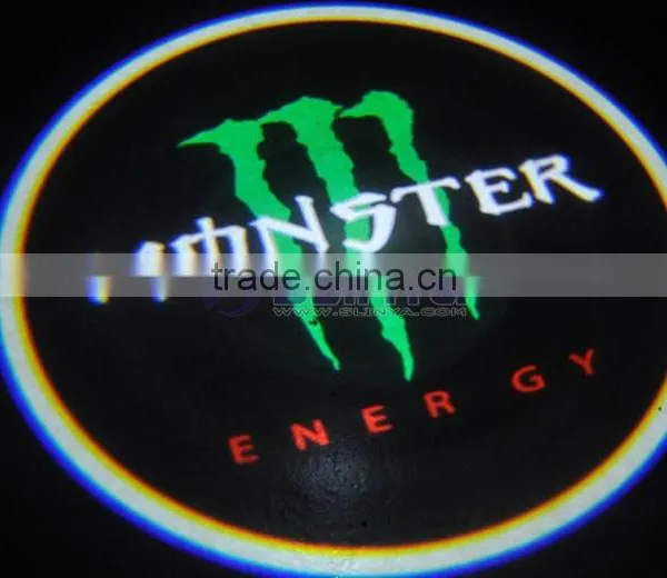 3M Sticker To Fix No Drilling High Brightness Auto Induction LED Car Logo Light photo-2