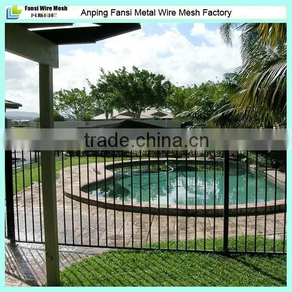 1200H*2400W Flat Top Security 38x25mm Tubular Fencing photo-4