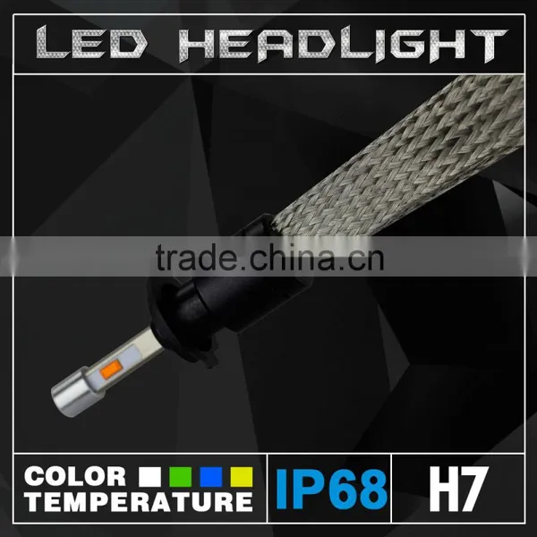 LED Automotive Lights H7 Headlight Upgrade Bulbs photo-5