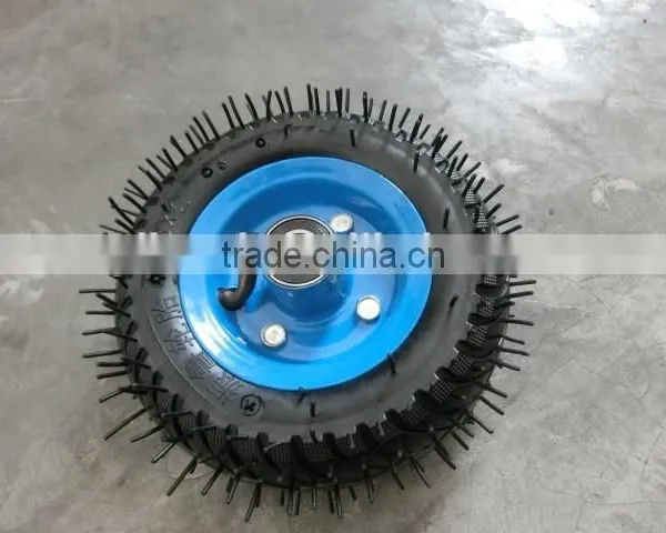 6x2 Rubber Wheel for Trolley Use 6"" Pneumatic Rubber Wheel photo-3