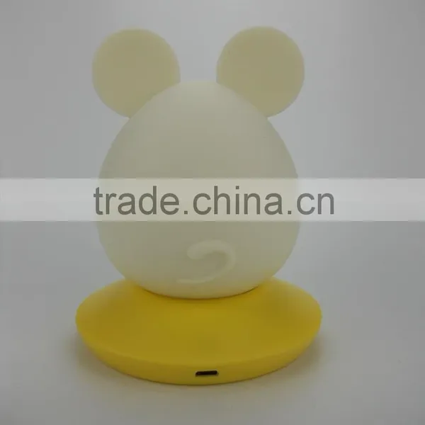 Micro USB LED Night Light With Thermometer photo-5