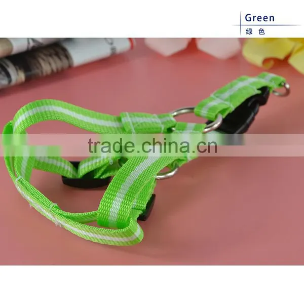 Soft Mesh Fabric Puppy Pet Adjustable Dog Harness photo-6