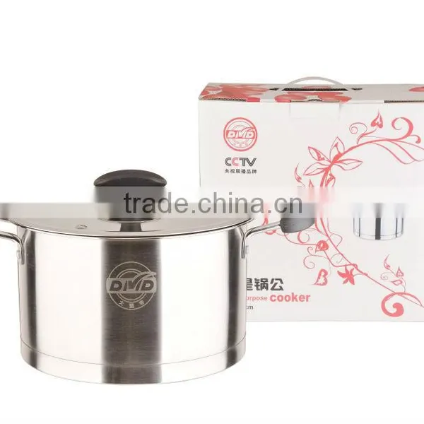 24cm Stainless Steel Cooking Pot Soup Pot