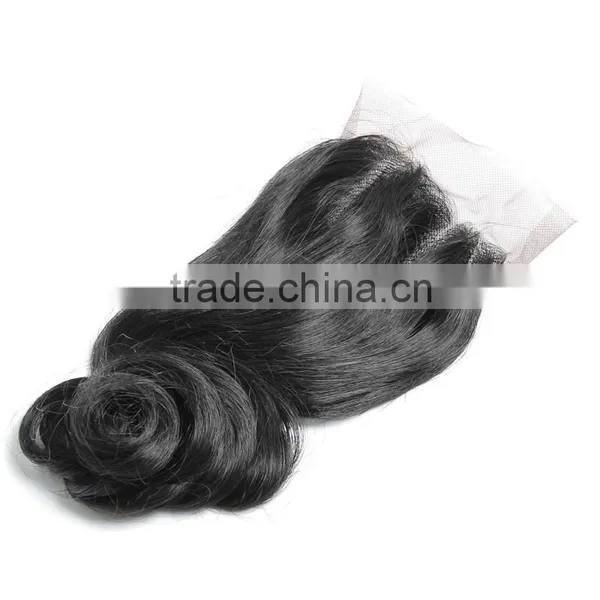 Wholesale Brazilian Human Hair Lace Closure, Remy Straight Hair Lace Closure photo-6