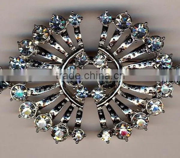 New Design Bling Rhinestone Brooches for Ladies Sweater - BR1412004 photo-2