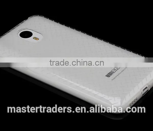 ROCK 0.7MM Ultra Thin Clear Soft TPU Protective Back Cover Case For Meilan Note MT-2913 photo-2