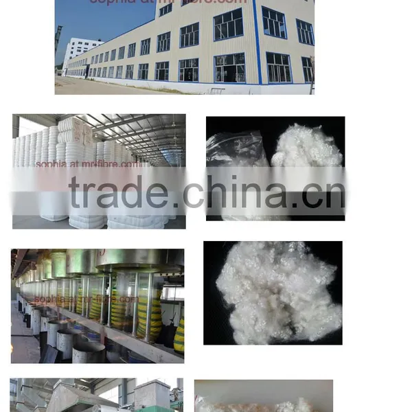 Regenerated Hollow Conjugate Siliconized Polyester Staple Fiber photo-2