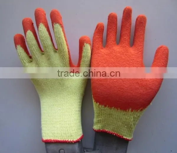 Latex Glove Orange