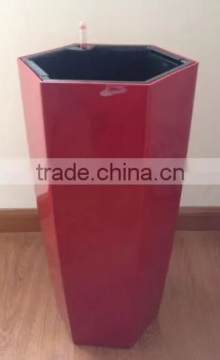 Hexagon Shape Plastic Flower Pots photo-3