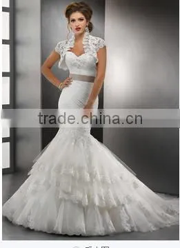 White Beautiful Wedding Dress photo-2