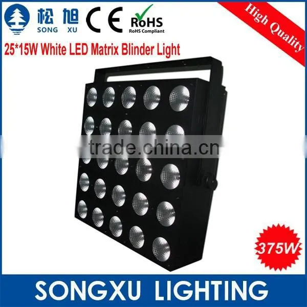 Stage Effect Lighting 25x15w White Dot Matrix Led Wash Light dj Show Bar Lighting