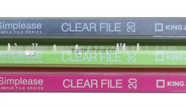 Clear Book 186-40GSV - Transparent Clear File With 40 Pockets photo-2