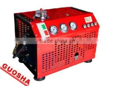 225Bar 100l/min High Pressure Diving Compressor
