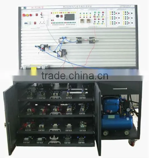 PLC Control Double Side Hydraulic and Pneumatic Transmission Trainer photo-2