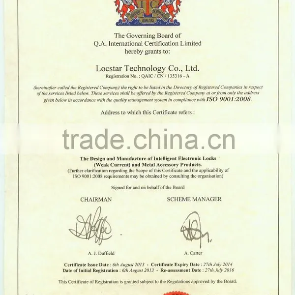 RFID Card Hotel Door Lock System LSD8101 Golden Finishing photo-4