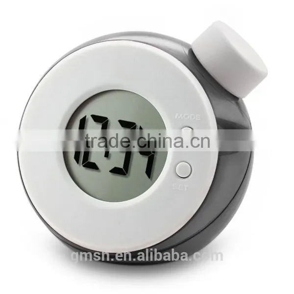 2015 New Product No Battery Fancy Digital Alarm Clock,Eco-friendly Cow Water Power Clock photo-2