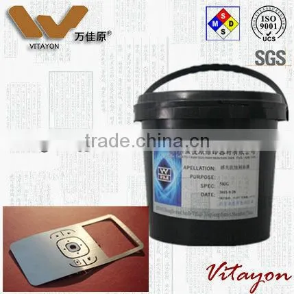 Protect Your Product During Etching--Air Dry Anti Etching Printing Ink for Metal Products