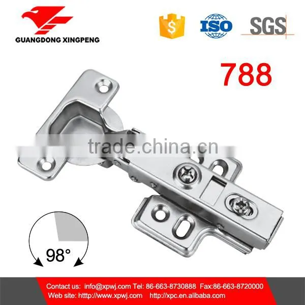 Hydraulic Soft Close Iron Gate Hinge for Door and Cabinet 98 Degree Open photo-2