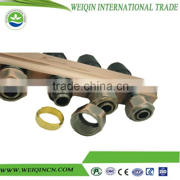 Top Value Plumbing Manifold With Digital Thermostatic Valve Manifold Gauge 2 to 12 Ways no Lecking Made in China photo-5