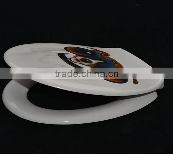 Decorative Soft Close Urea Toilet Seat for WC photo-2