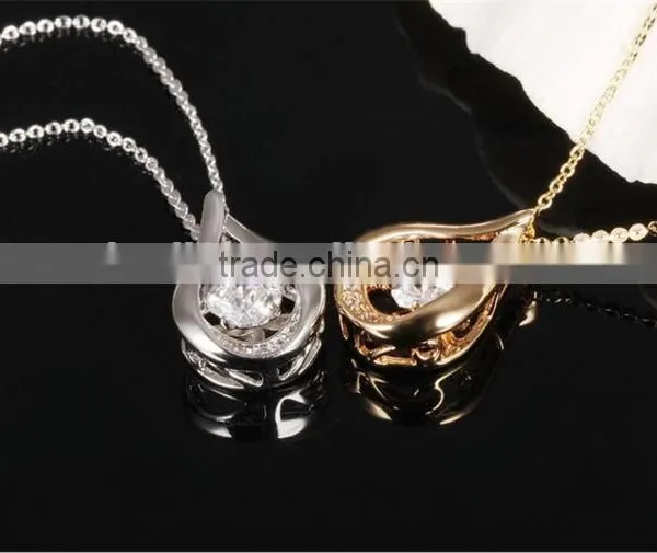 Gold Plated Fashion Jewellery for Women Zircon cz Pendent photo-3
