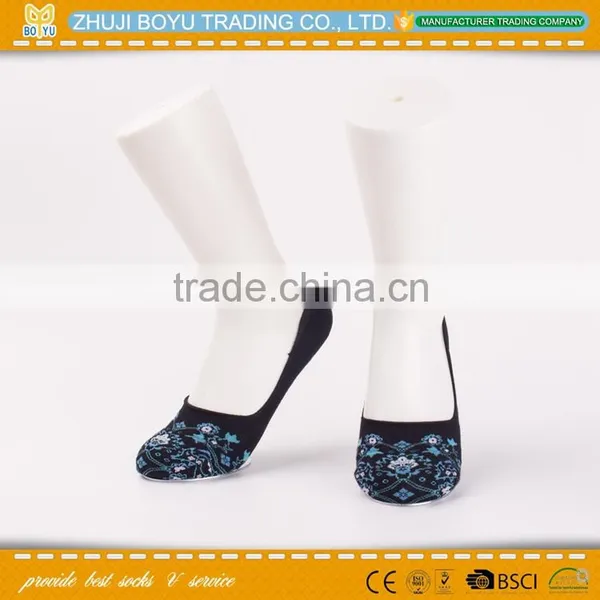 BY-161001 LADY ACRYLIC INVISIBLE SOCK