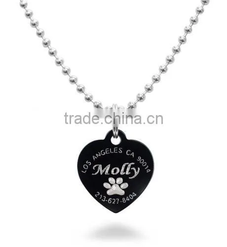Low Price Dog Tag Pendant Hot Sales Mens Dog Tag High Quality Black Dog Tags photo-5