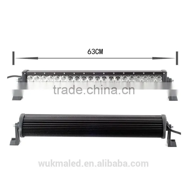 21.5inch 120W Amber/White Led Work Light Bar SPOT FLOOD Offroad 4WD UTE ATV SUV photo-4