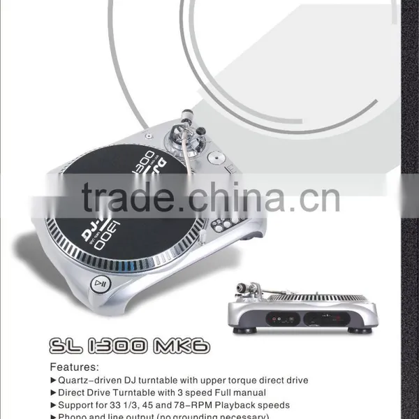 Scratch DJs Record Player Usb Record Turntable Box PITCH CONTROL & USB RECORDING Vinyl Player Suitcase Turntables photo-4
