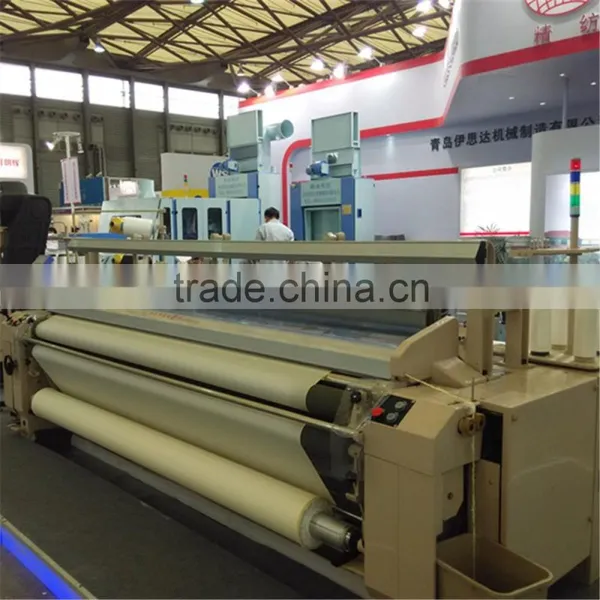 Double pump double nozzle water jet loom