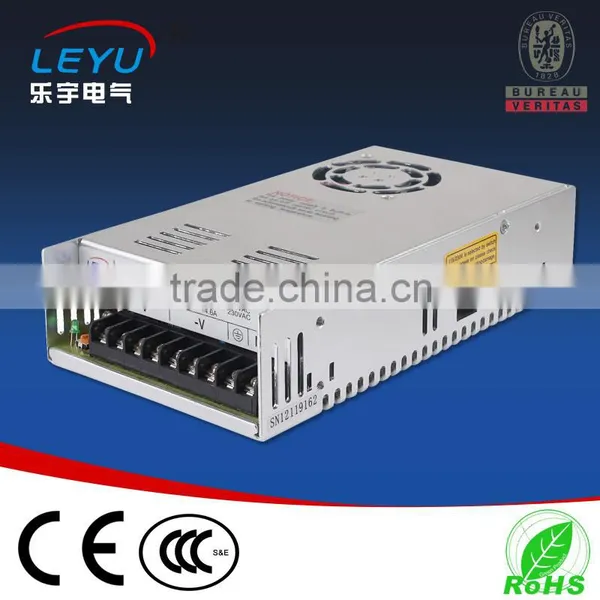 CE RoHS High Efficiency 350w 110v dc Power Supply 12v 30a (S-350-12)