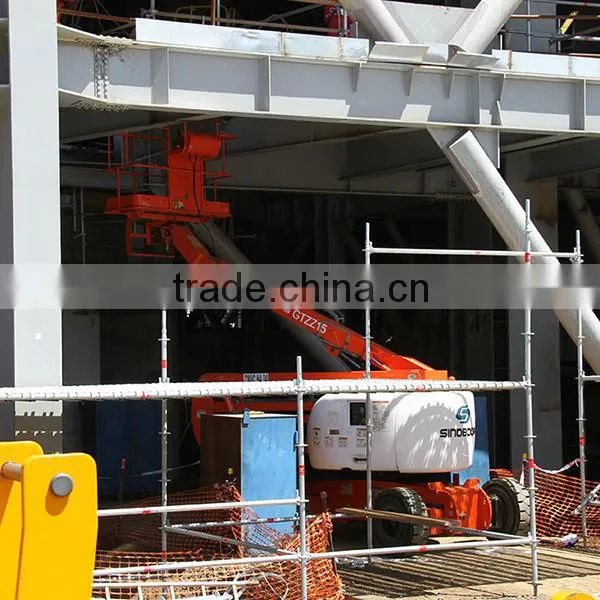 China Diesel Powered Articulated Boom Lift/ Hydraulic Aerial Work Platform photo-3