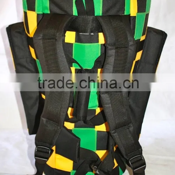 African Djembe Bags Deluxe Jamaican Patchwork Model photo-4