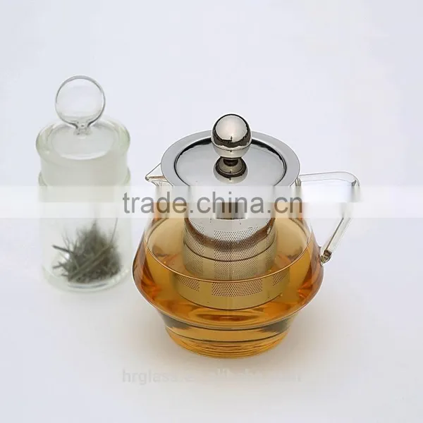 Heat-resistant Glass Teapot