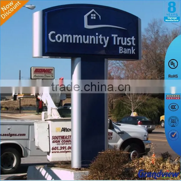 Unique Design for Bank Pylon Sign photo-6