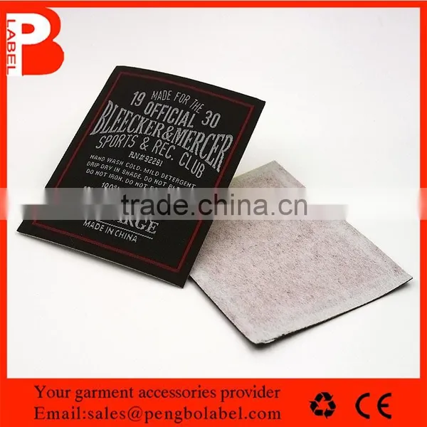 2015 Hot Sale High Quality Woven Label Can be Iron on photo-4
