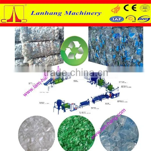 PET Waste Bottle Washing,crushing & Drying Line