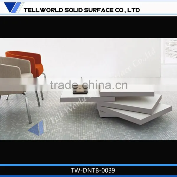 Artificial Marble Restaurant Desk, Restaurant Tables and Chairs photo-2