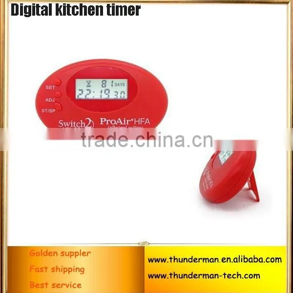Magnetic Function LCD Display Digital Kitchen Fridge Timers photo-4