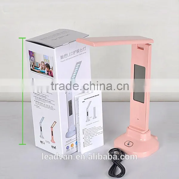 Popular Chargeable Bedside Desk Lamp Domitry Study LED Desk Lamp photo-2