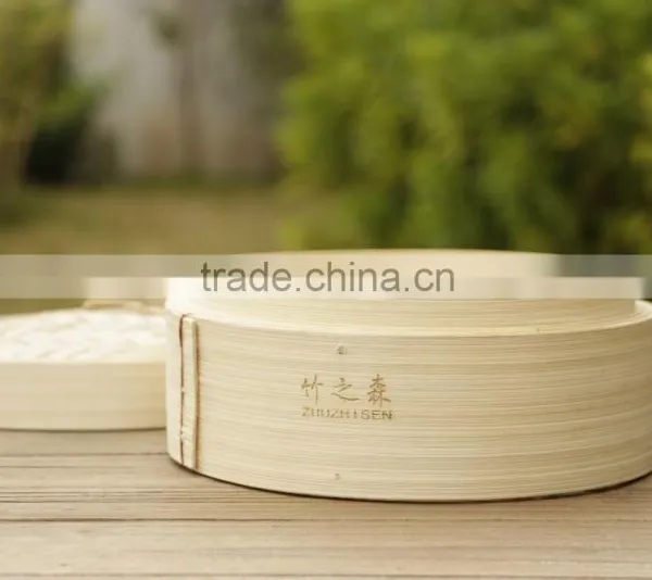Hygienic Natural Chinese Bamboo Bun Steamer photo-6