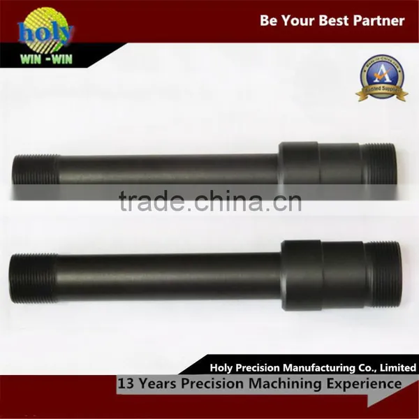 Precision Black Oxide Aluminum Knurled Shaft photo-3