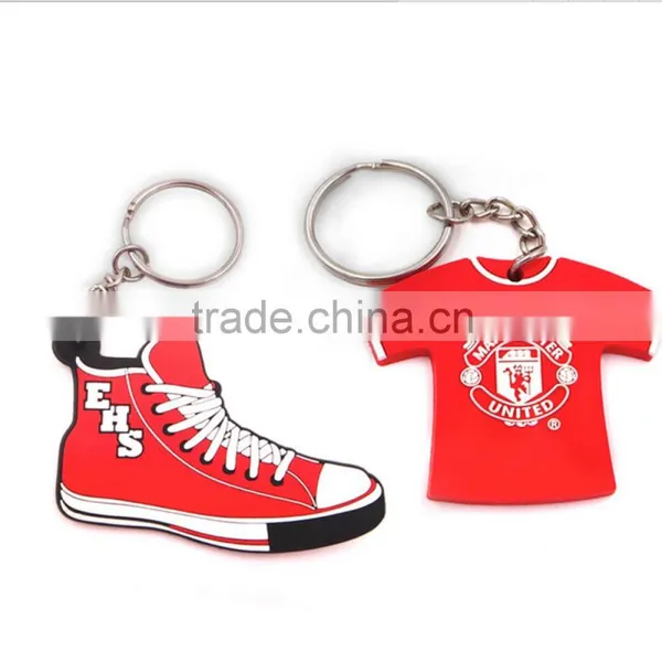 Fashion New Style Promotional Cheap Custom 3d Soft Pvc Keychain photo-3