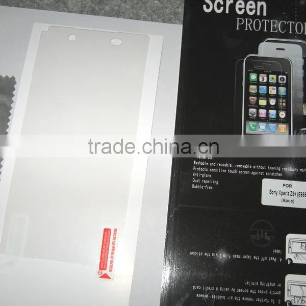 PET Super Clear Screen Protector Film for Sony Xperia Z3+ /Z3 Plus