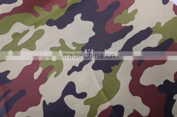 Waterproof Camouflage Fabric UV Resistant Fabric for Bag photo-2